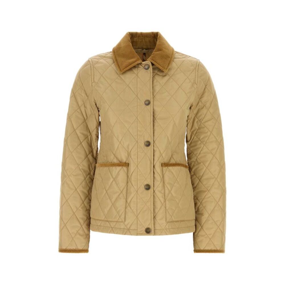 Burberry Women Beige Nylon Jacket